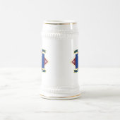 ウィスコンシンダイヤモンド ビールジョッキ (中央)