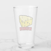 ウィスコンシンチーズウェッジ タンブラーグラス (裏面)