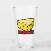 ウィスコンシンチーズウェッジ タンブラーグラス (正面)