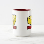 ウィスコンシンチーズウェッジ ツートーンマグカップ (中央)