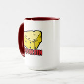 ウィスコンシンチーズウェッジ マグカップ (正面左)