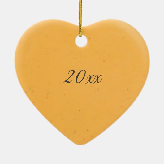 ウィスコンシンチーズヘッドクリスマスキープサケ セラミックオーナメント (裏面)