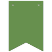 ウィスコンシンチーズヘッドグリーンと金ゴールド国旗 バンティングフラッグ (第3の旗)