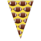 ウィスコンシンチーズヘッドグリーンと金ゴールド国旗 バンティングフラッグ (第2の旗)