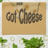 ウィスコンシンチーズヘッド得チーズキッチンタオル キッチンタオル (折り畳み)