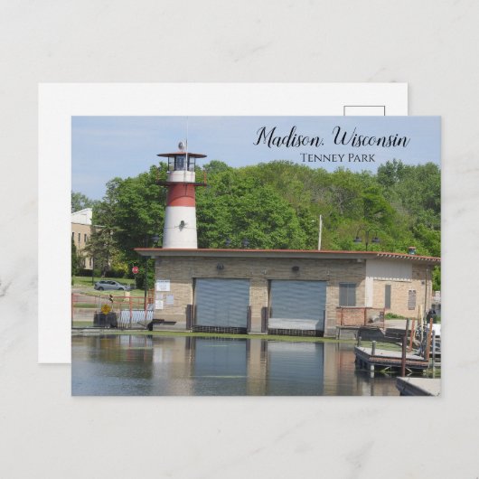 ウィスコンシンテニー公園写真 ポストカード (正面/裏面)