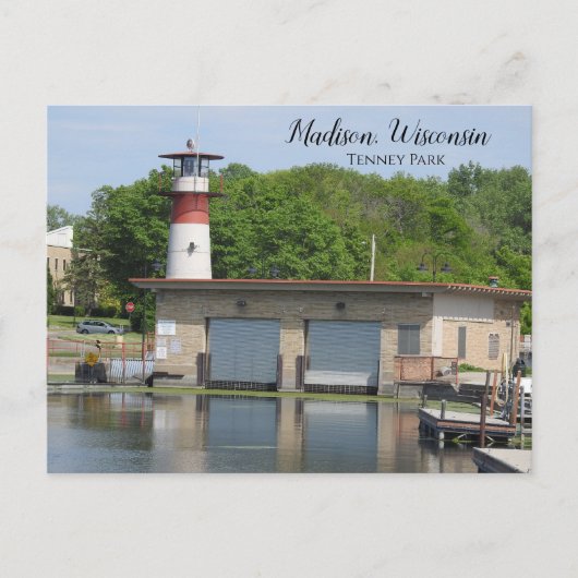 ウィスコンシンテニー公園写真 ポストカード (正面)