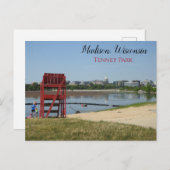 ウィスコンシンテニー公園写真 ポストカード (正面/裏面)