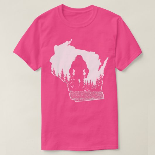 ウィスコンシンビッグフット Tシャツ (デザイン正面)