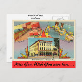 ウィスコンシンホテルラクロスラクロス ポストカード (正面/裏面)