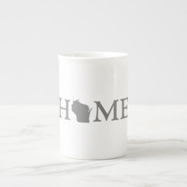 ウィスコンシンホーム州 ボーンチャイナマグカップ