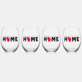 ウィスコンシンホーム ステムなしワイングラス