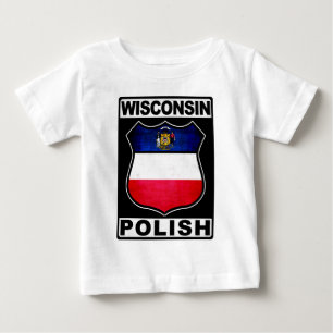 ウィスコンシンポーランドアメリカン ベビーTシャツ