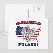 ウィスコンシンポーランド共和国 ポストカード (正面/裏面)