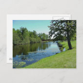 ウィスコンシンメドフォードストリームリバーウォーターパークピクニック ポストカード (正面/裏面)