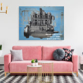 ウィスコンシンモーターミルウォーキーウィスコンシンエンジンアーリーK キャンバスプリント (インサイチュ (リビング))