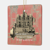 ウィスコンシンモーターミルウォーキーウィスコンシンエンジンアーリーK セラミックオーナメント (左)