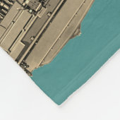 ウィスコンシンモーターミルウォーキーウィスコンシンエンジンアーリーK フリースブランケット (角)