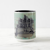 ウィスコンシンモーターミルウォーキーウィスコンシンエンジンアーリーK マグカップ (中央)