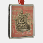 ウィスコンシンモーターミルウォーキーウィスコンシンエンジンアーリーK メタルオーナメント (右)