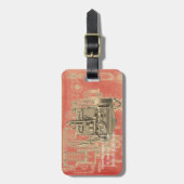 ウィスコンシンモーターミルウォーキーウィスコンシンエンジンアーリーK ラゲッジタグ (正面縦)