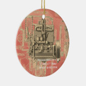 ウィスコンシンモーターミルウォーキーウィスコンシンエンジン初期 セラミックオーナメント (右)