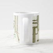 ウィスコンシンモーターミルウォーキーウィスコンシンガスエンジンB-3 ジャンボコーヒーマグカップ (裏面)