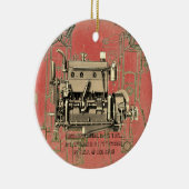 ウィスコンシンモーターミルウォーキーウィスコンシンガスエンジンB-3 セラミックオーナメント (右)