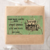 ウィスコンシンモーターミルウォーキーウィスコンシンガスエンジンB-3 ラベル (インサイチュ)