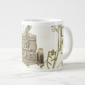 ウィスコンシンモーターミルウォーキーウィスコンシンガスエンジンK5 ジャンボコーヒーマグカップ (正面右)