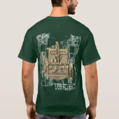 ウィスコンシンモーターミルウォーキーウィスコンシンガスエンジンK Tシャツ (裏面)