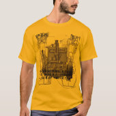 ウィスコンシンモーターミルウォーキーウィスコンシンガスエンジンK Tシャツ (正面)