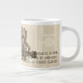 ウィスコンシンモーターミルウォーキーウィスコンシンガスエンジンX ジャンボコーヒーマグカップ (右)