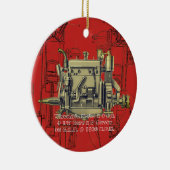 ウィスコンシンモーターミルウォーキーウィスコンシンガスエンジンX セラミックオーナメント (右)