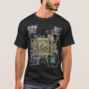 ウィスコンシンモーターミルウォーキーウィスコンシンガスエンジンX Tシャツ