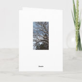 ウィスコンシンユーモアハッピー春スノーウィカード カード (裏面)