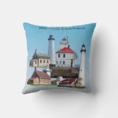 ウィスコンシンライトハウス枕 クッション (裏面)