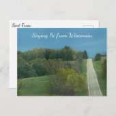 ウィスコンシンランドスケープ写真ことわざhi ポストカード (正面/裏面)