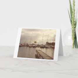 ウィスコンシンレイクスーペリアマリーナ ノートカード