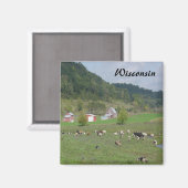 ウィスコンシン丘陵 マグネット (正面/裏面)