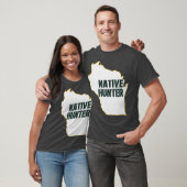 ウィスコンシン先住民ハンター狩り Tシャツ (ユニセックス)