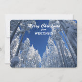 ウィスコンシン写真テンプレート シーズンカード (正面)