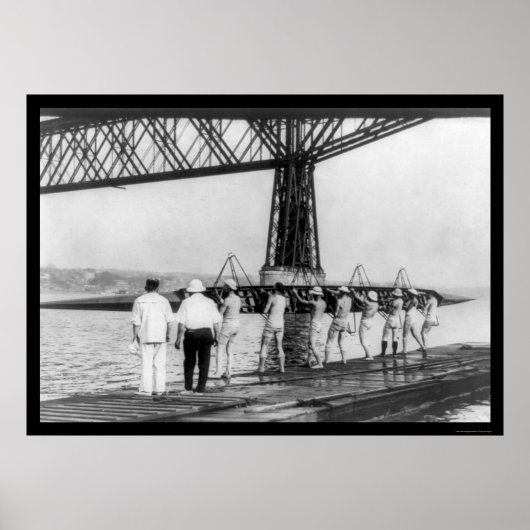 ウィスコンシン大学バーシティ・ローイング1914 ポスター (正面)