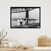 ウィスコンシン大学バーシティ・ローイング1914 ポスター (キッチン)