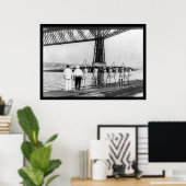 ウィスコンシン大学バーシティ・ローイング1914 ポスター (ホームオフィス)