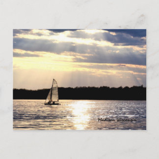 ウィスコンシン夫人のはがき ポストカード