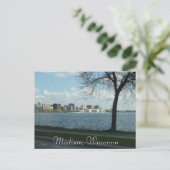 ウィスコンシン夫人の写真キャピトル葉書 ポストカード (スタンド正面)