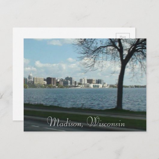 ウィスコンシン夫人の写真キャピトル葉書 ポストカード (正面/裏面)