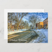 ウィスコンシン夫人はがき ポストカード (正面/裏面)