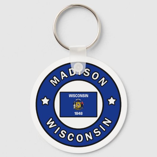 ウィスコンシン夫人 キーホルダー (正面)